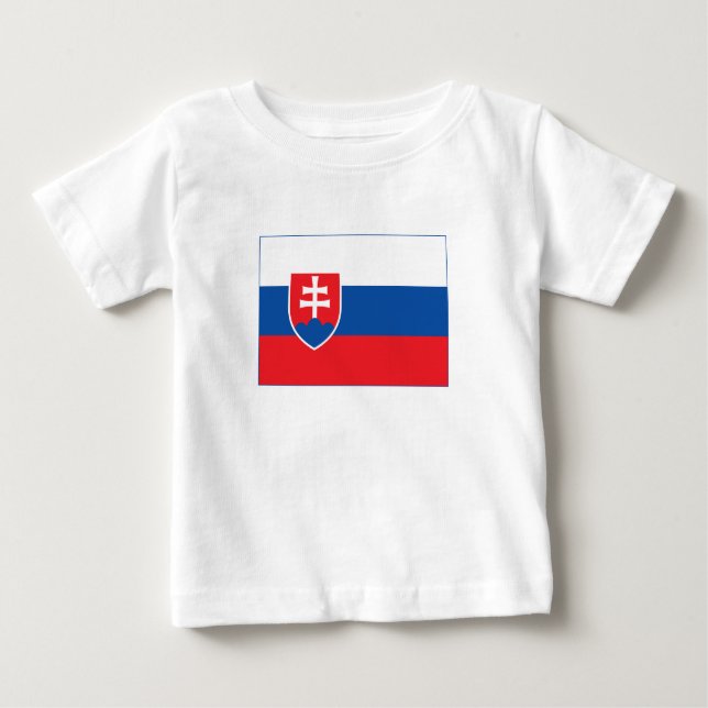 Camiseta Slovakia Flag (Frente)