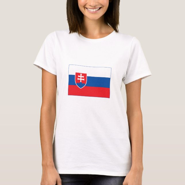Camiseta Slovakia Flag (Frente)