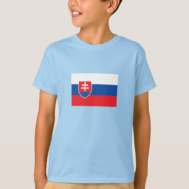 Camiseta Slovakia Flag (Frente)