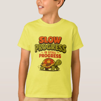 Camiseta Slow Progress Is Still Progress Turtle Motivation