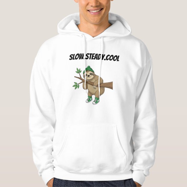 Camiseta Slow.Steady.Cool - Vibrações legais de de (Frente)