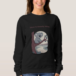 Camiseta **"Slow & Steady Wins – Motivational Cute Koala "*