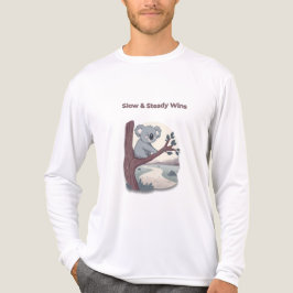 Camiseta **"Slow & Steady Wins – Motivational Cute Koala "*