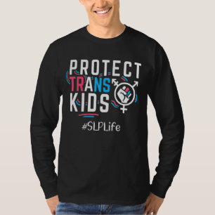 Camiseta Slp Proteger Crianças Transgênero Orgulho Lgbt Mon