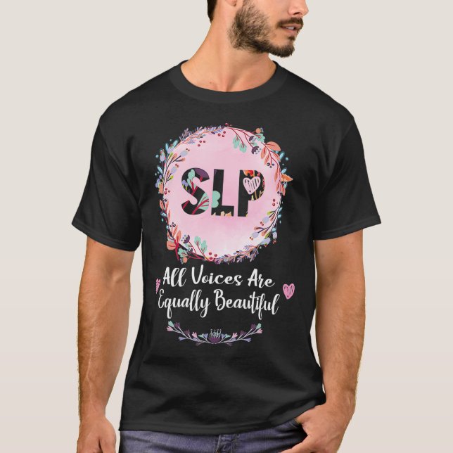Camiseta SLP s Speech Language Pathologist gifts Speech The (Frente)