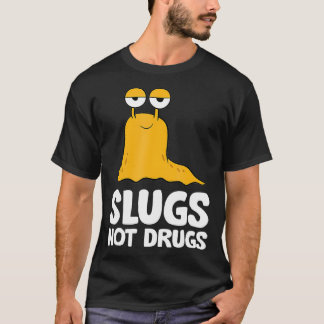 Camiseta Slug Não Drogas Engraçada Slug