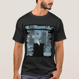 Camiseta Slugcat na névoa engraçado vintage