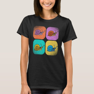Camiseta Sluggen Garden Animal Slug Gastropod Pop Art Snai