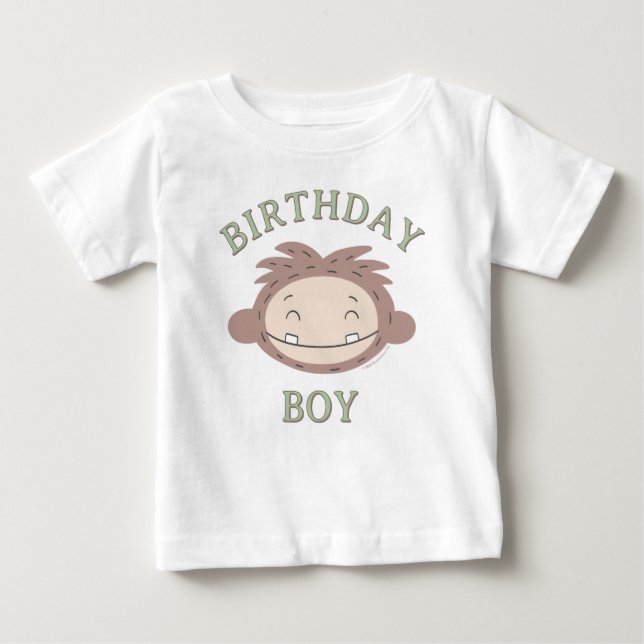 Camiseta Slumberkins Bigfoot Birthday Boy (Frente)