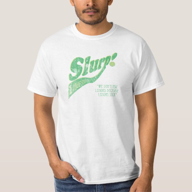 Camiseta Slurp! Cimente a soda (Frente)