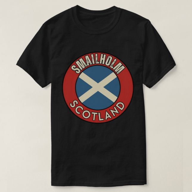 Camiseta Smailholm, Escócia (Frente do Design)