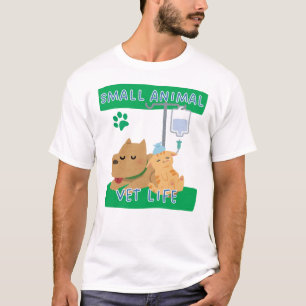 Camiseta Small Animal Vet Life – Vet Dog and Cat Design