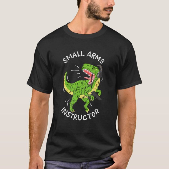 Camiseta Small Arms Instructor Firearms Veterans (Frente)