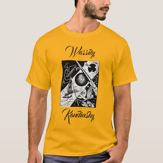 Camiseta Small Worlds VI - Wassily Kandinsky Name (Frente)