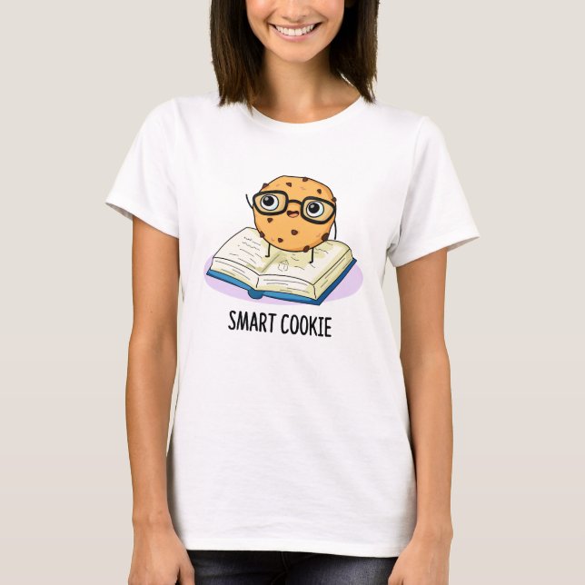 Camiseta Smart Cookie Funny Snack Pun (Frente)