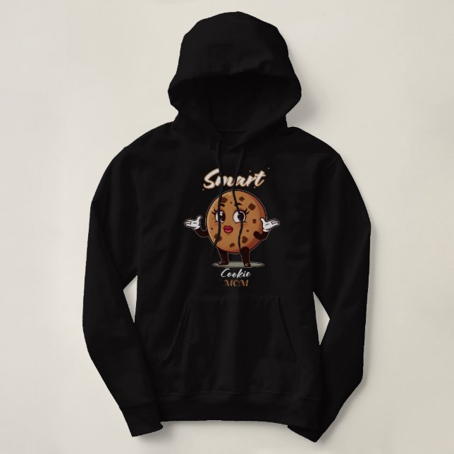Camiseta Smart Cookie Mãe Hoodie (Frente do Design)