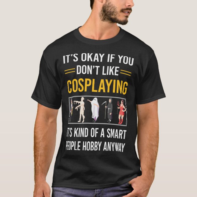 Camiseta Smart Pessoas Cosplay Cosplay (Frente)