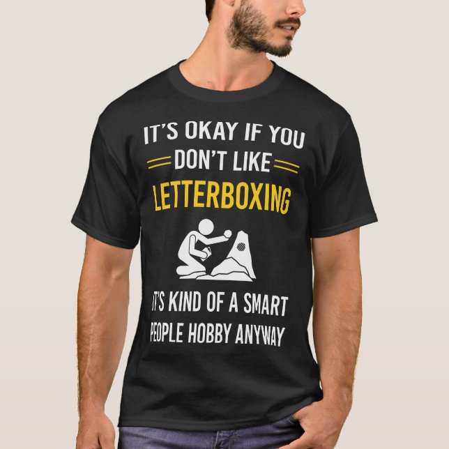 Camiseta Smart Pessoas Letterboxing (Frente)