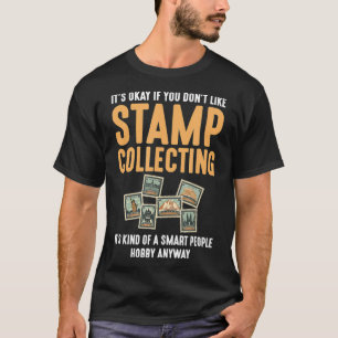 Camiseta smart pessoas stam coletando coleção engraçada 