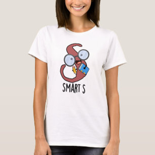 Camiseta Smart S Funny Alphabet Pun