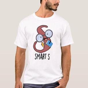 Camiseta Smart S Funny Alphabet Pun