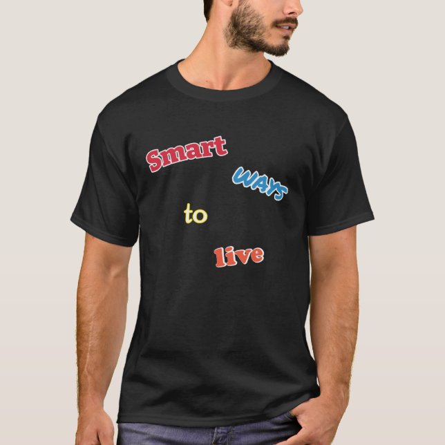 Camiseta Smart Ways To Live, Dank Meme (Frente)