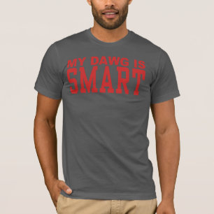 Camiseta SmartDawg (obscuridade - cinzas)