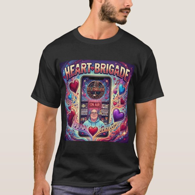 Camiseta Smartphone Heart Brigade (Frente)