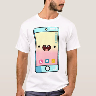 Camiseta Smartphone Kawaii