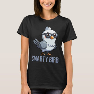 Camiseta Smarty Birb - O Sábio e o Pombo Testemunha