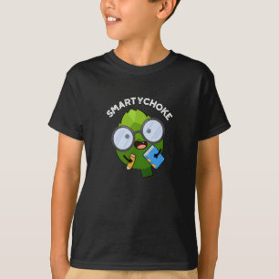 Camiseta Smartychoke Funny Artichoke Pun Dark BG