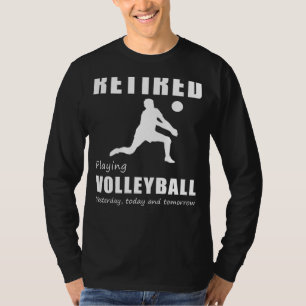 Camiseta Smash da aposentadoria de vôlei - Retirada jogando