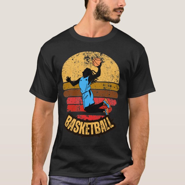 camiseta smash de basquete (Frente)