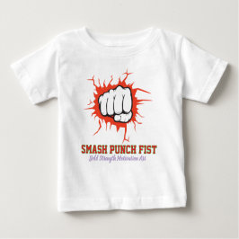 Camiseta Smash Punch Fist – Bold Strength Motivation Art