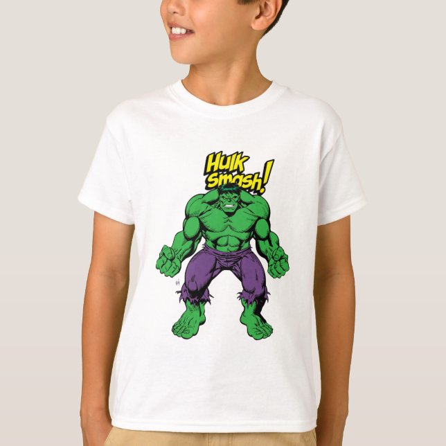 Camiseta SMASH! Unstoppable Force Anger Power Design (Frente)