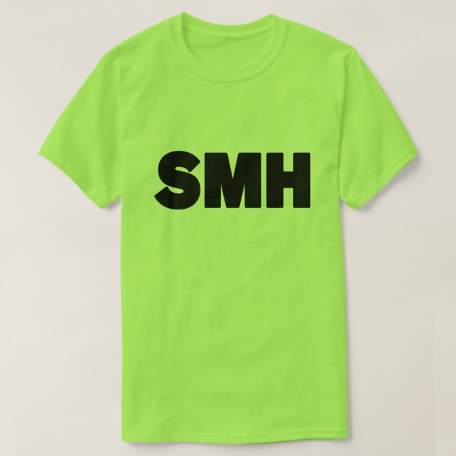 Camiseta SMH | Faixa de Texto (Frente do Design)
