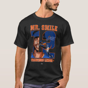 Camiseta Smile Francisco Lindor Paquito New York MLBPA
