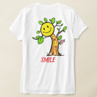 Camiseta "Smile Tree" - Víblias Positivas