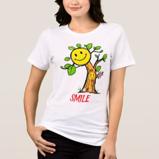 Camiseta "Smile Tree" - Víblias Positivas