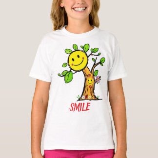 Camiseta "Smile Tree" - Víblias Positivas