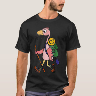 Camiseta Smilenowtee, Flamingo, Cor-de-Rosa, Bonita