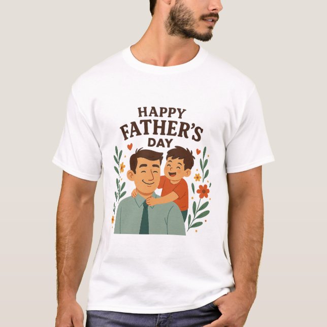 Camiseta Smiles for Dad (Frente)