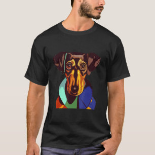 Camiseta Smileteespets Dachshund Puppy Dog Art