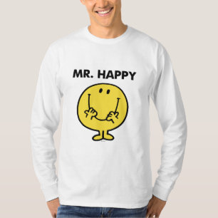 Camiseta Smiley face gigante do Sr. Feliz  