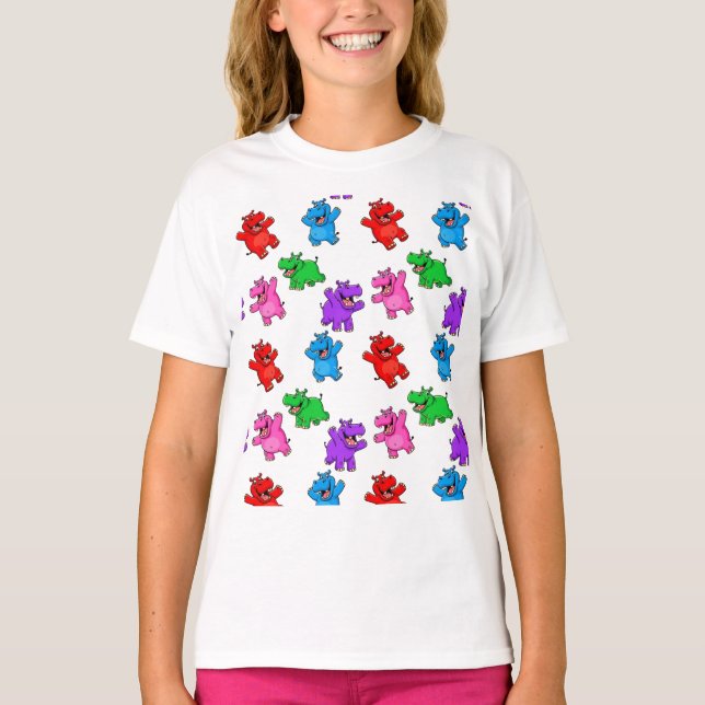 Camiseta Smiling Hippo Collection (Frente)