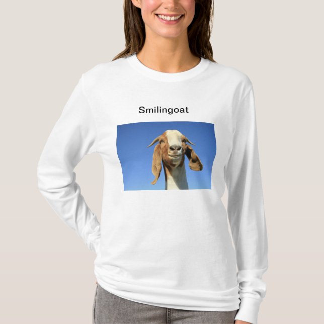 Camiseta Smilingoat (Frente)