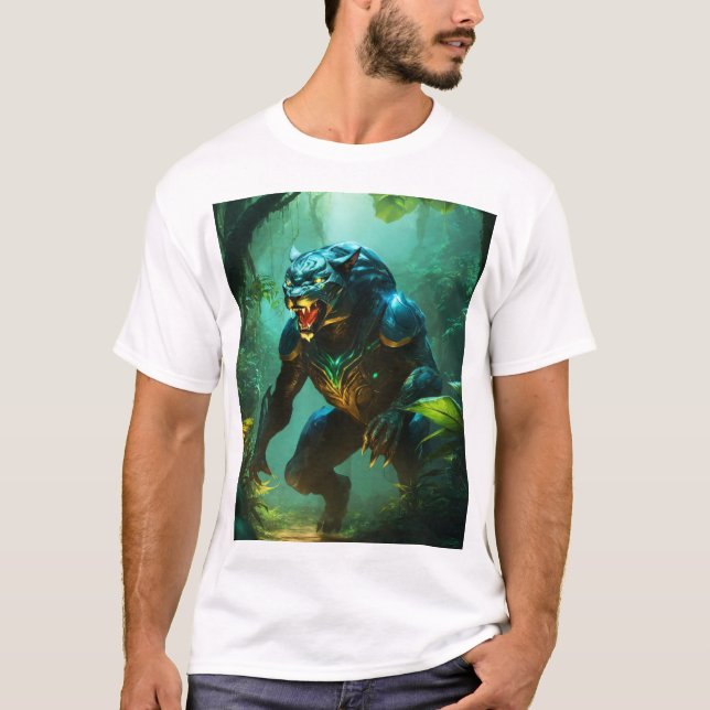 Camiseta Smilodon Tiger: (Frente)