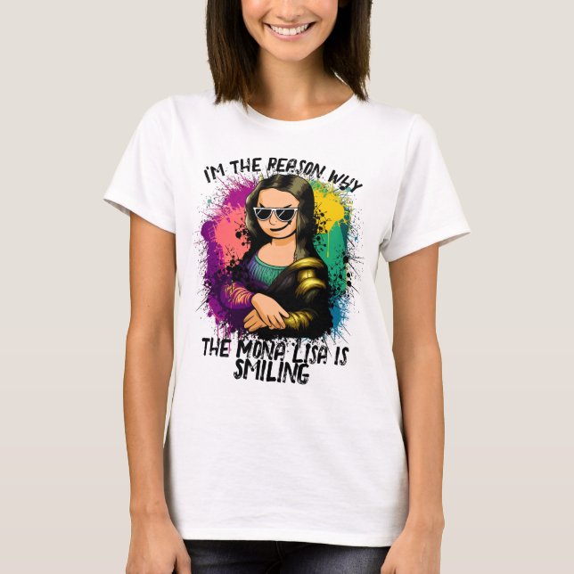 Camiseta Smirk de Mona (Frente)