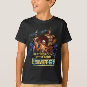 Camiseta SMITE: Edição especial de cinco PAX dos deuses