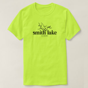 Camiseta Smith Lake Alabama Map Tee